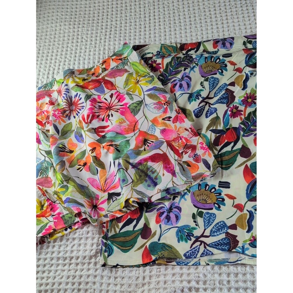 Rip Skirt Two Floral Skirts Size L